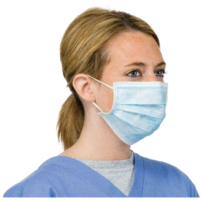 Image of 3 ply Blue Mask