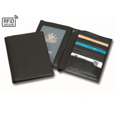 Image of Sandringham Nappa Leather Deluxe RFID Passport Wallet