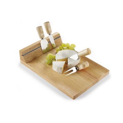 Image of Wooden cheese board