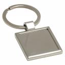 Image of Square Alloy Injection Keyring 