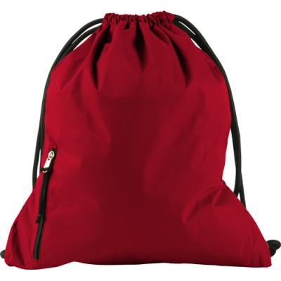 Image of Pongee (190T) drawstring backpack