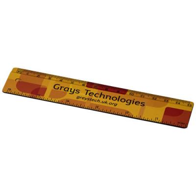 Image of Terran 15 cm ruler from 100% recycled plastic