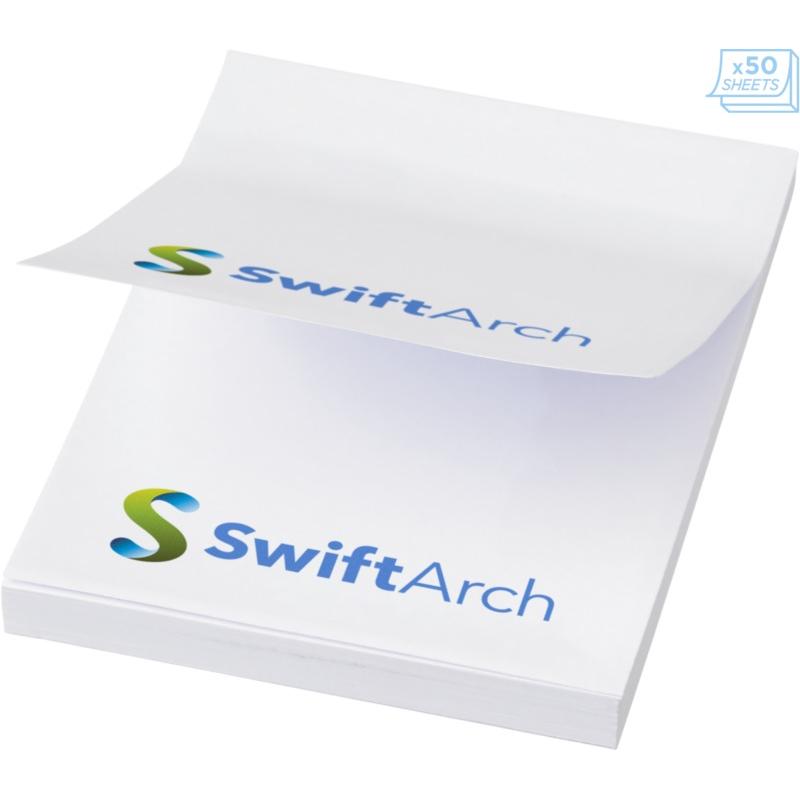 Image of Sticky-Mate® A8 sticky notes 50x75 - 50 pages