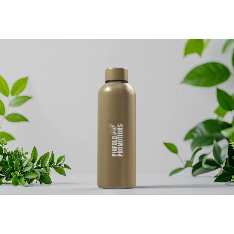 Image of Spring 750 ml RCS recycled single wall stainless steel water bottle